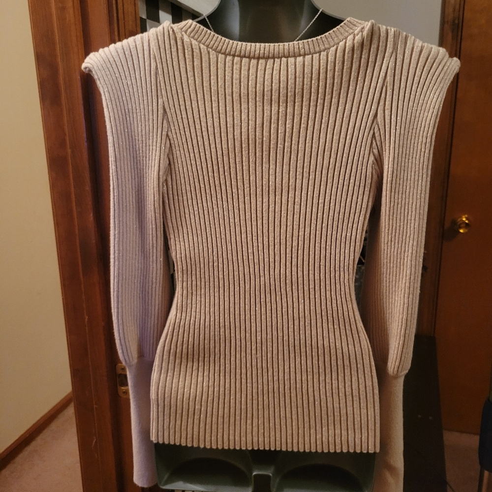 Beige Express Sweater - Picture 4 of 7